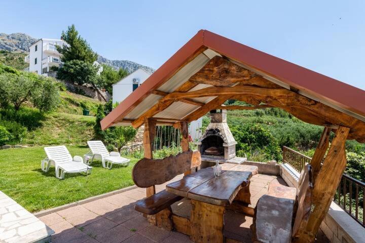 Villa La Domazet Podstrana Bagian luar foto